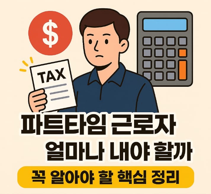 파트타임 근로자 세금
