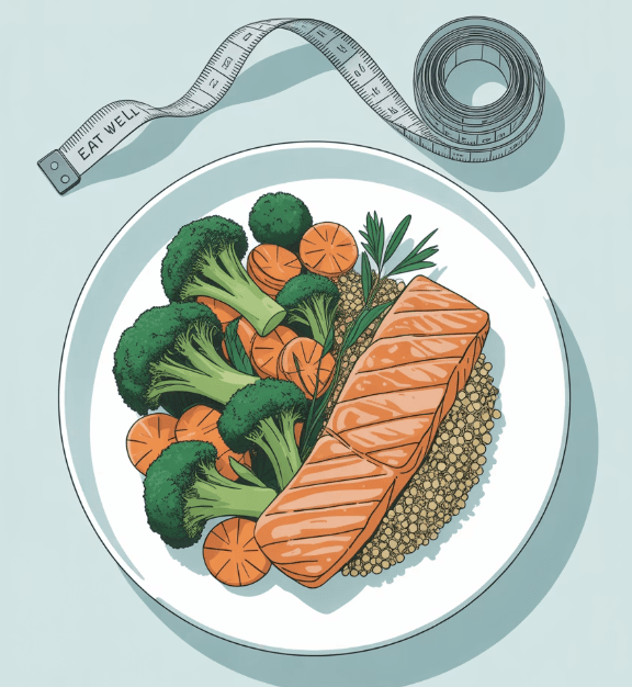 내장지방 빼는데 식단관리