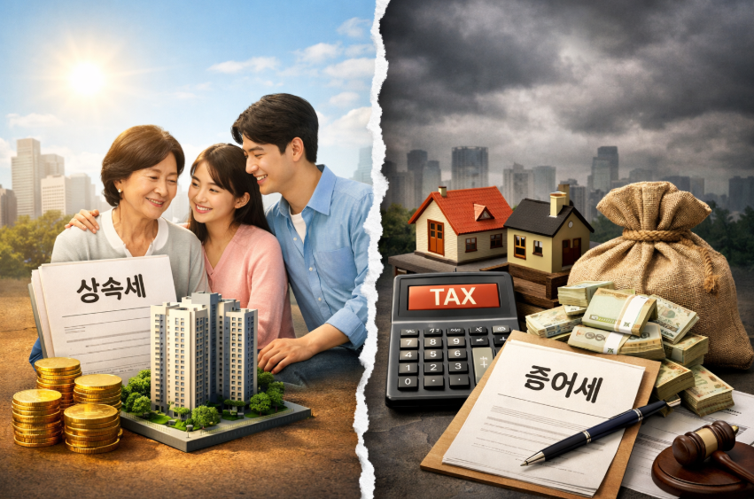 증여세 상속세 어느 쪽이 유리할까｜공동명의 전 꼭 알아야 할 기준