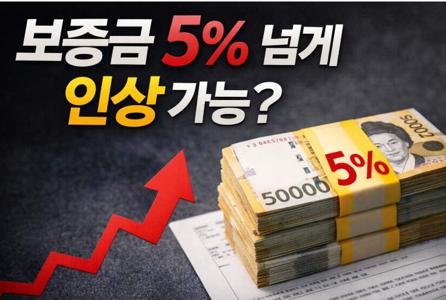 전세 계약 갱신 요구권 행사하면 보증금은 얼마까지 올릴 수 있을까