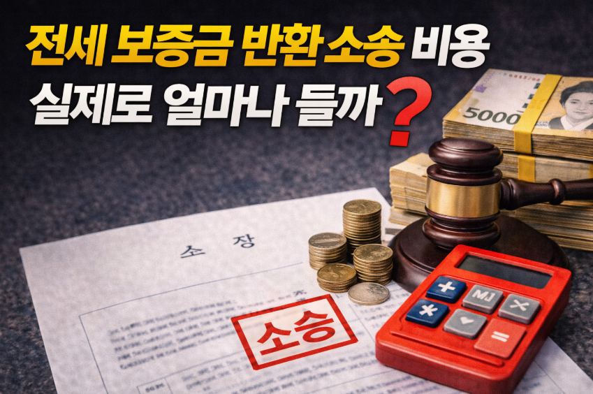 전세 보증금 반환 소송 비용, 실제로 얼마나 들까