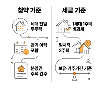 세금 기준에서 무주택은 어떻게 판단되나?